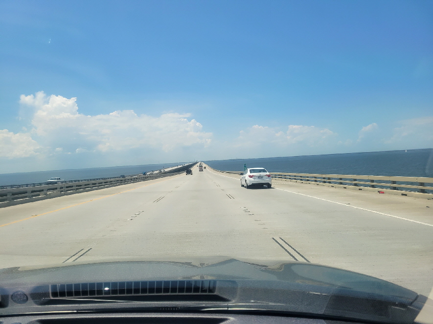 The causeway to New Orleans