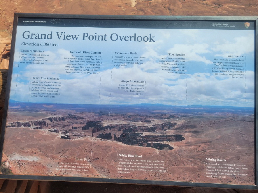 Canyonlands National Park, on the way to Moab UT and Arches National Park